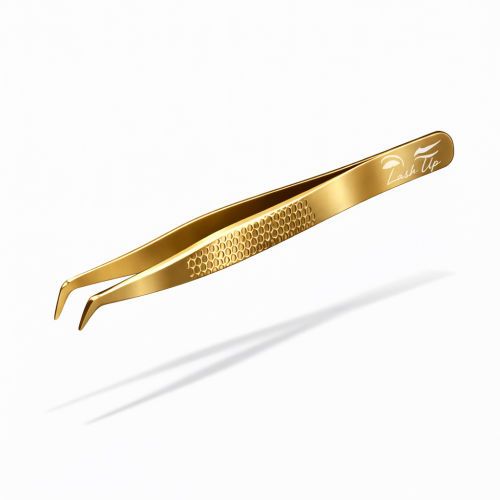 Lash Up volume pincet goud